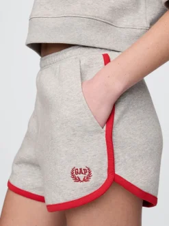 Gris - Gap Short en molleton à logo dauphin à logo doux