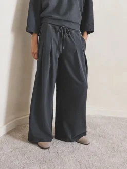 Gris - Jogging N.Premium à jambe large