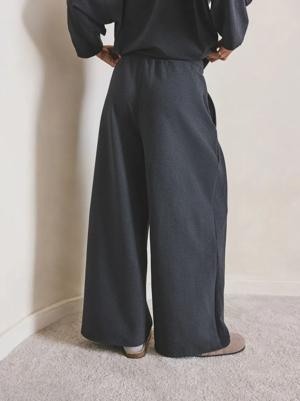 Gris - Jogging N.Premium à jambe large