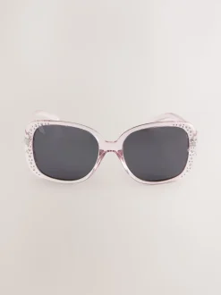 Gris - Lunettes de soleil Bling Wrap