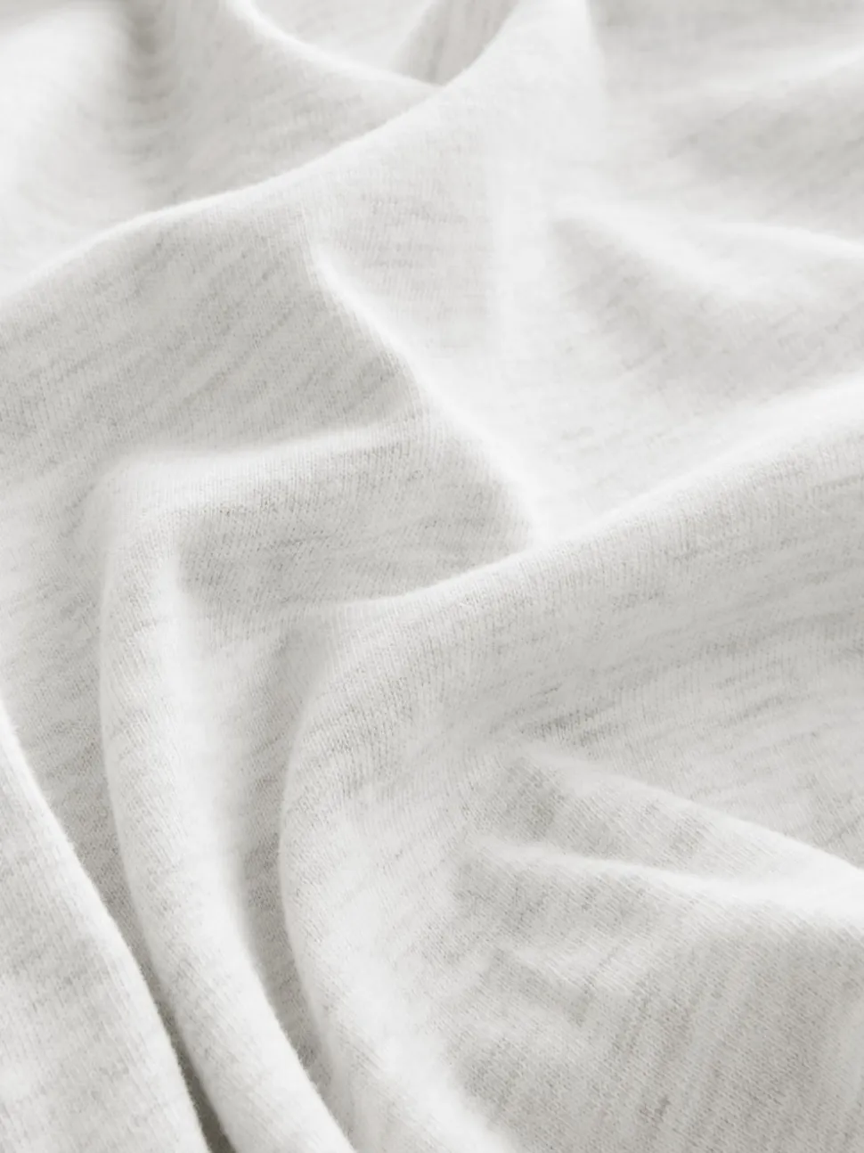 Gris - Pyjama en jersey boutonné