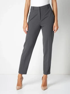 Gris - Roman Originals Coupe droite Pantalons de travail