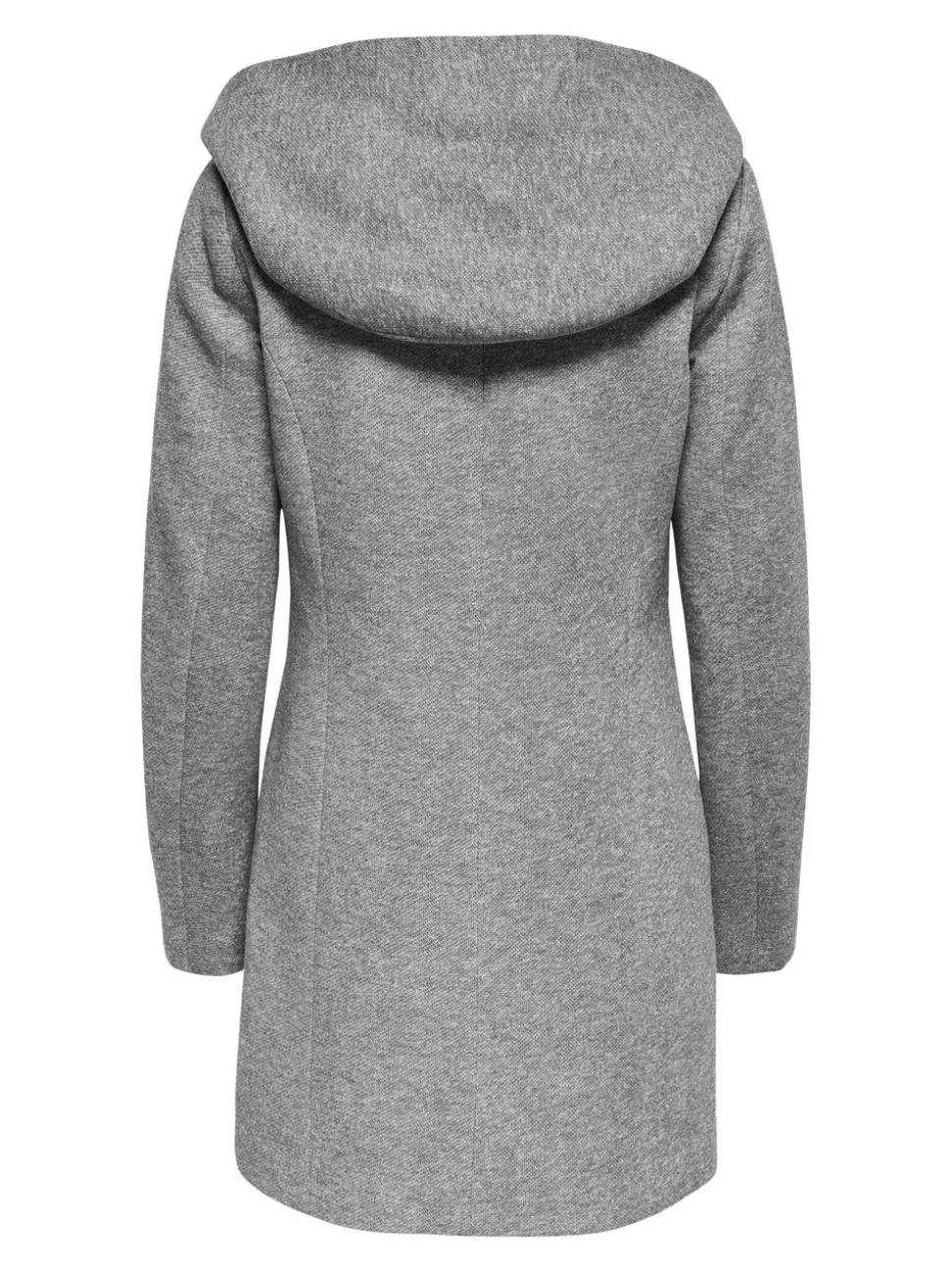 Gris - SEULEMENT Manteau intelligent à capuche