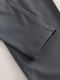 Gris - soi-même. Legging taille haute