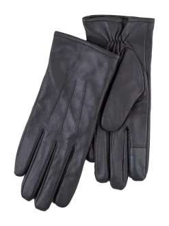 Gris - Totes 3 Gants d’hiver Point Smartouch en cuir