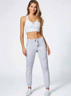 Gris clair - Joggers Skinny Zip à l'ananas