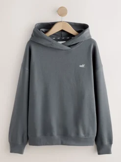 Gris de charbon de bois - soi-même. Capuche