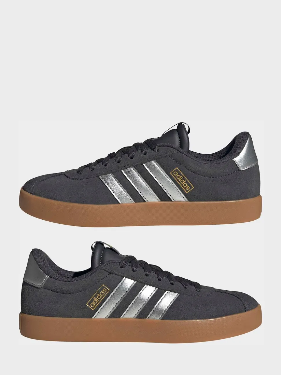 Gris foncé - Adidas VL Court 3.0 Formateurs