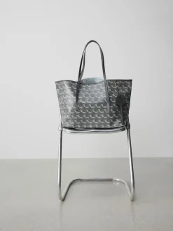 Gris imprimé - Sac à bandoulière