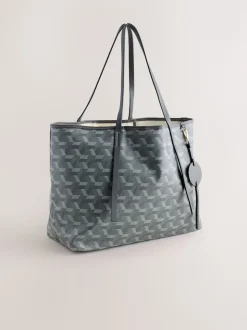 Gris imprimé - Sac à bandoulière