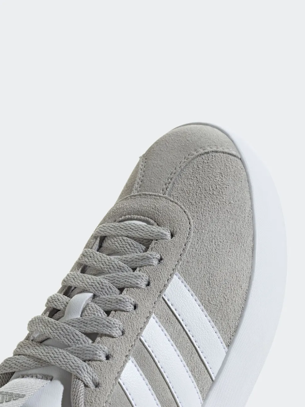 Gris/Blanc - Adidas VL Court 3.0 Formateurs