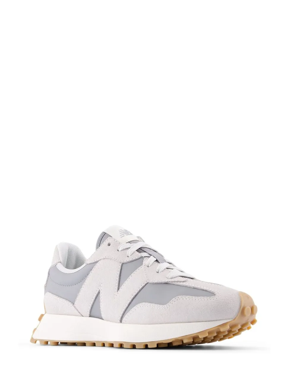 Gris/Blanc - New Balance 327 Trainers