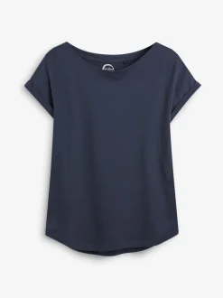 Gris/Blanc/Noir/Bleu marine/Vert kaki - Lot de 5 T-shirts à mancherons