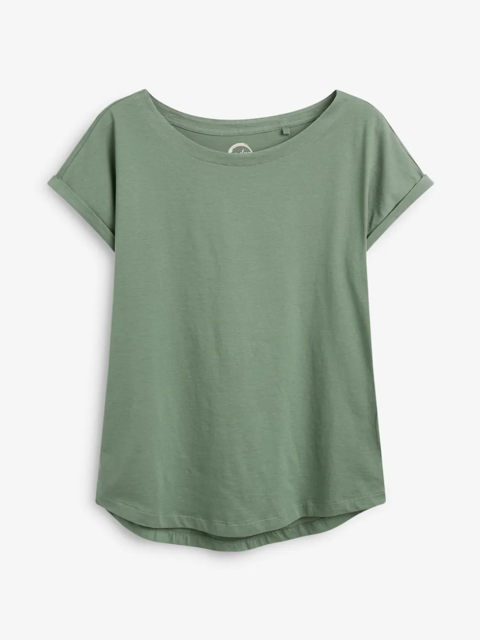 Gris/Blanc/Noir/Bleu marine/Vert kaki - Lot de 5 T-shirts à mancherons