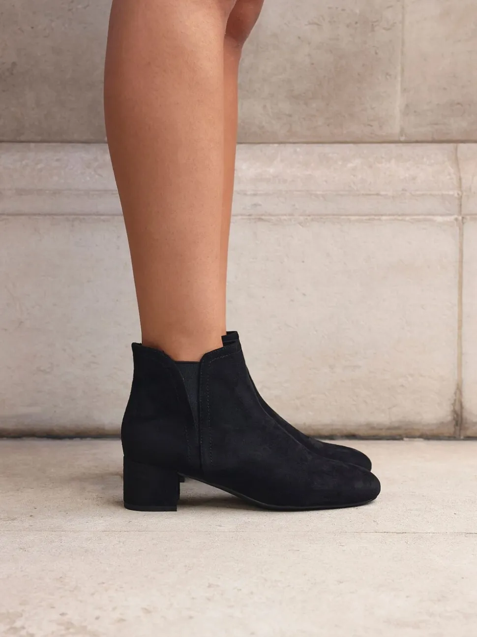 Ground noires - Linzi Manor Low Block Heeled Ankle Boots