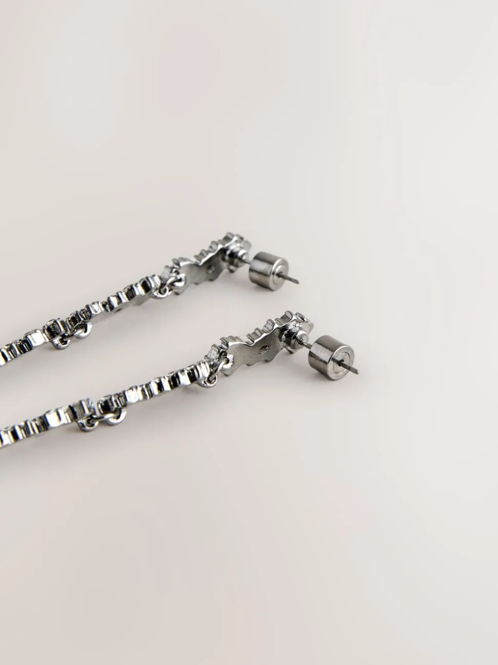 Gunmetal - Pendants d'oreilles en grappe