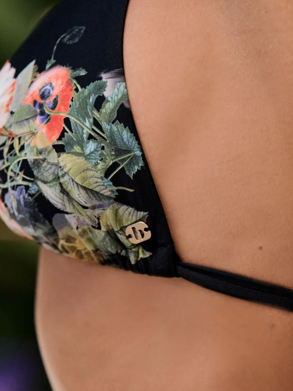 Haut de bikini triangle B by Ted Baker Koi noir