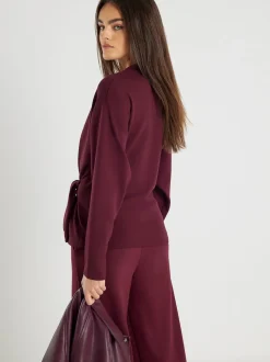 Haut haut de gamme River Island à cravate sur le devant