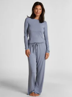Hunkemoller Pyjamas Bleu Ensemble