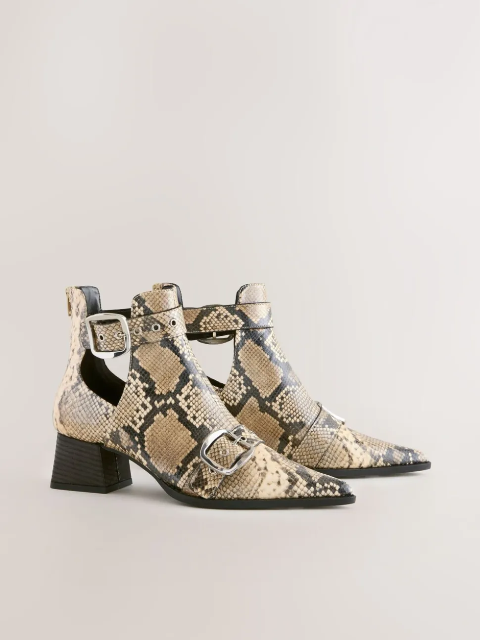 Impression de serpent - Bottes Forever Comfort® à boucle découpée