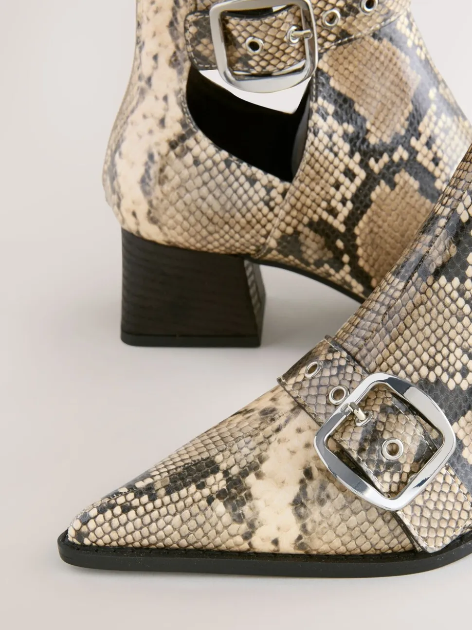 Impression de serpent - Bottes Forever Comfort® à boucle découpée