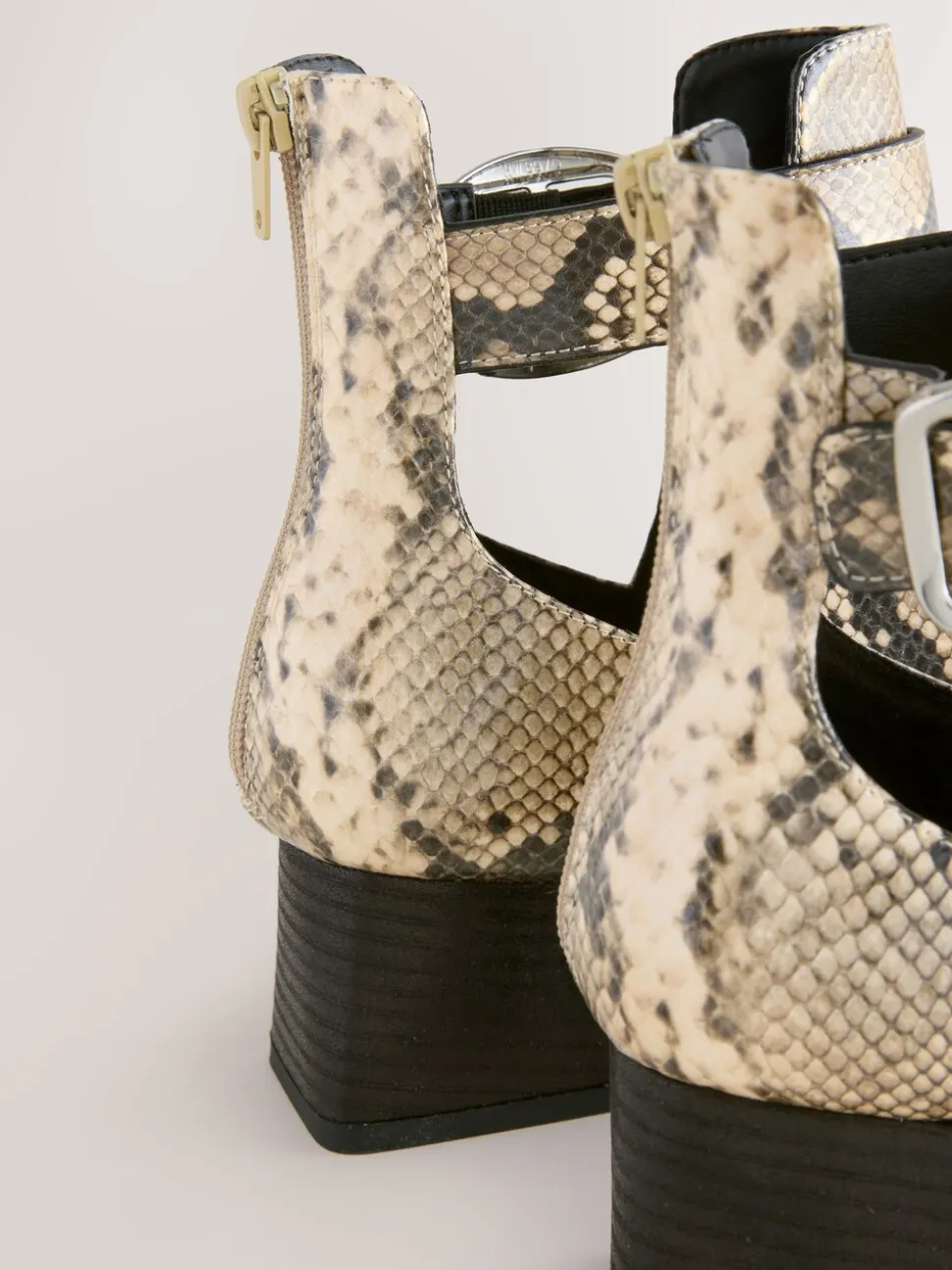 Impression de serpent - Bottes Forever Comfort® à boucle découpée