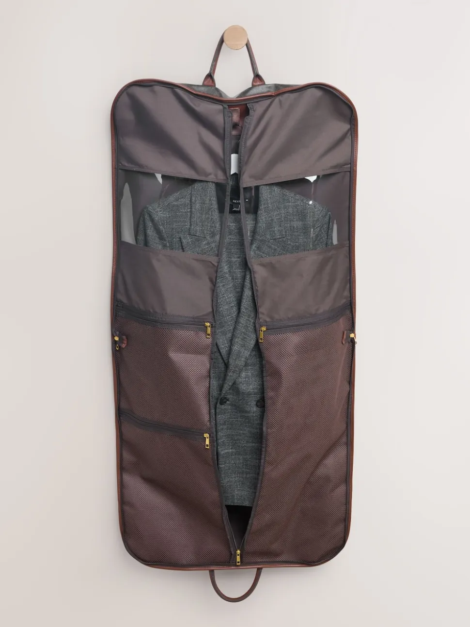 Imprimé - Sac de transport de costume monogramme