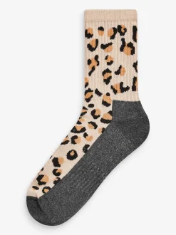 Imprimé animal - Next Active Sports Walking Ankle Socks 2 Pack
