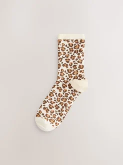 Imprimé animal - Paquet de chaussettes de cheville 7