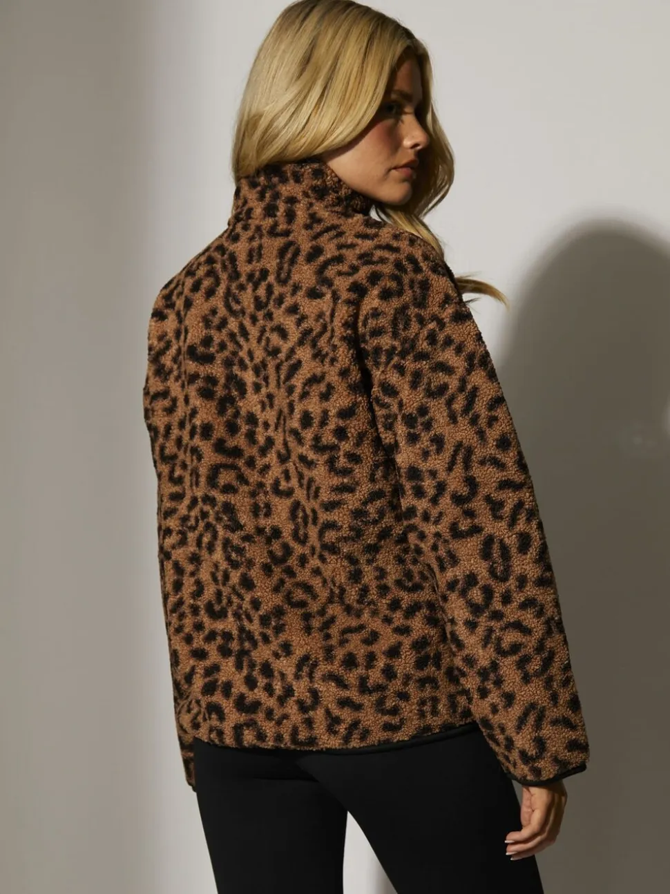 Imprimé animal - South Beach Borg Veste Quarter Zip