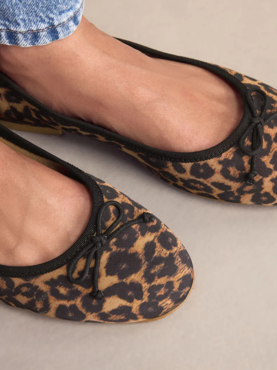 Imprimé animal léopard - Chaussures Ballerines