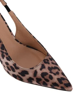 Imprimé animal léopard - Novo Coupe large Iraya Point Slingback Escarpin