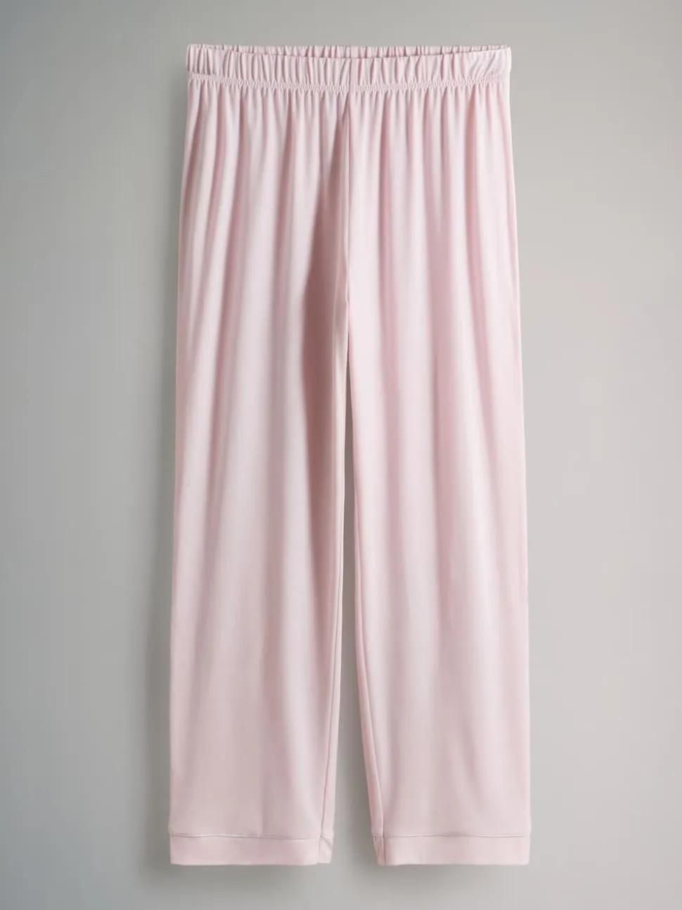 Imprimé animal/rose - The Set lot de 2 pyjamas longs boutonnés en Blend de viscose polyester avec passepoil