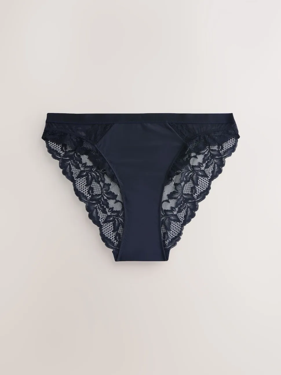 Imprimé crème/bleu marine - Culottes