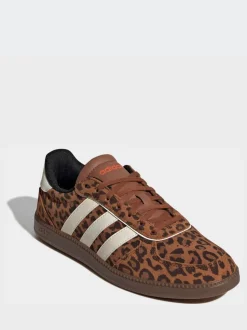 Imprimé léopard/blanc - Adidas Breaknet Sleek Trainers