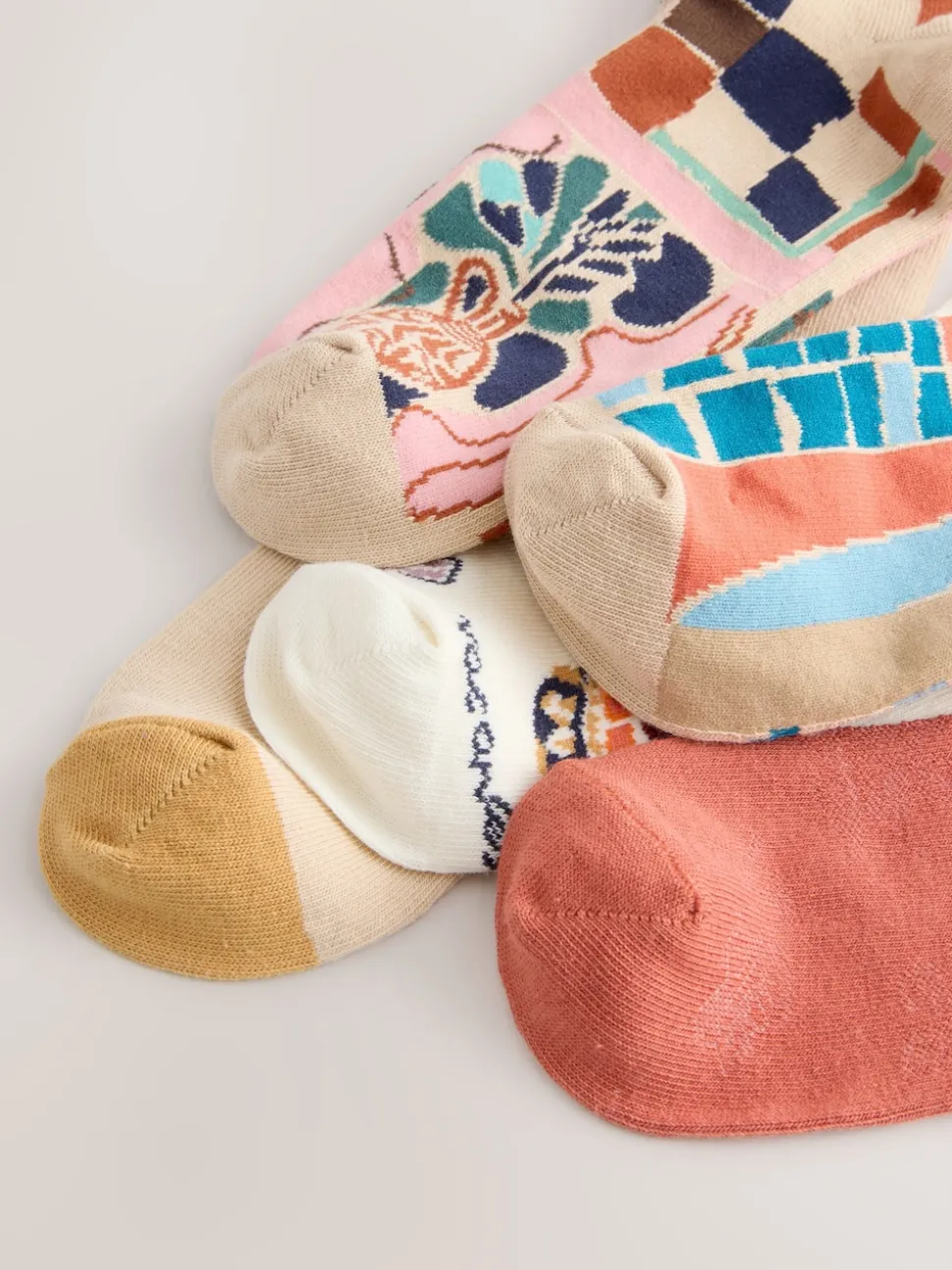 Imprimé Marakesh Mix - Paquet de chaussettes de cheville 5