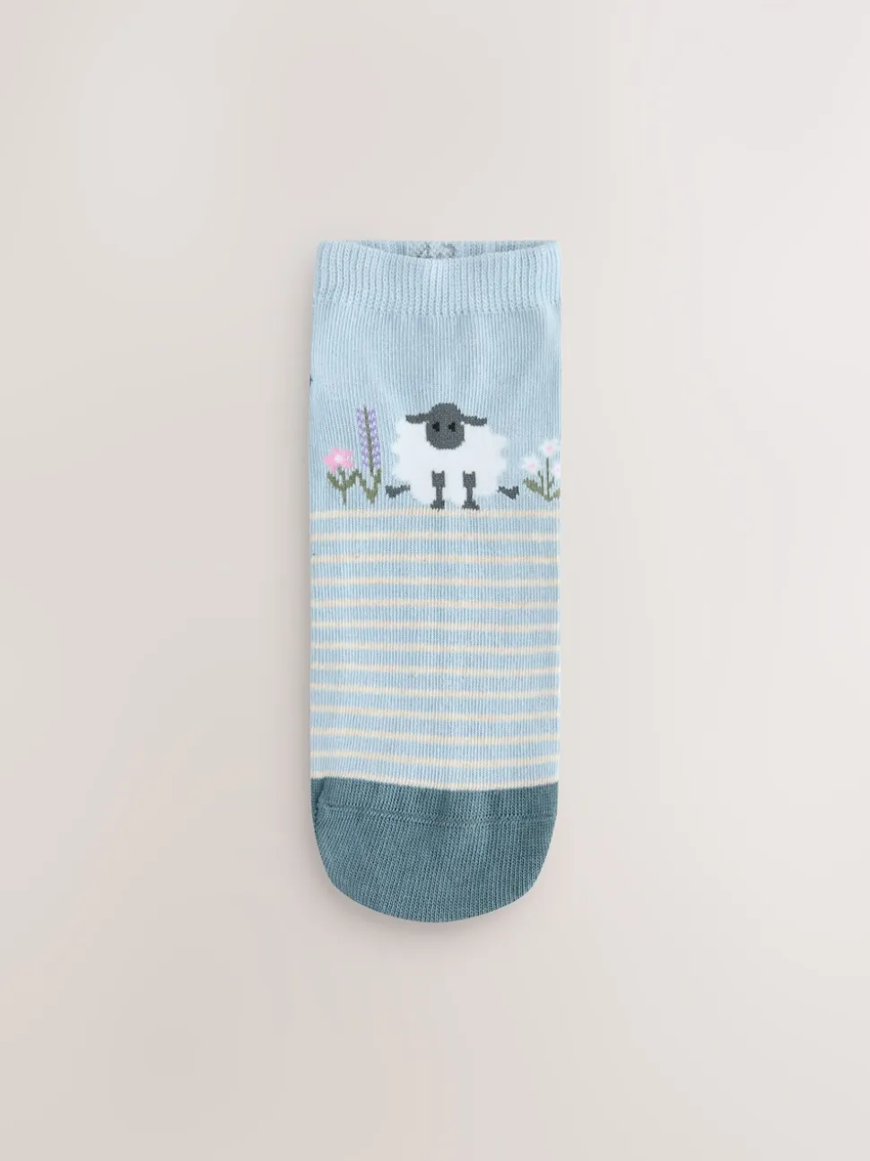 Imprimé moutons multicolores - Paquet de chaussettes d'entraînement 4