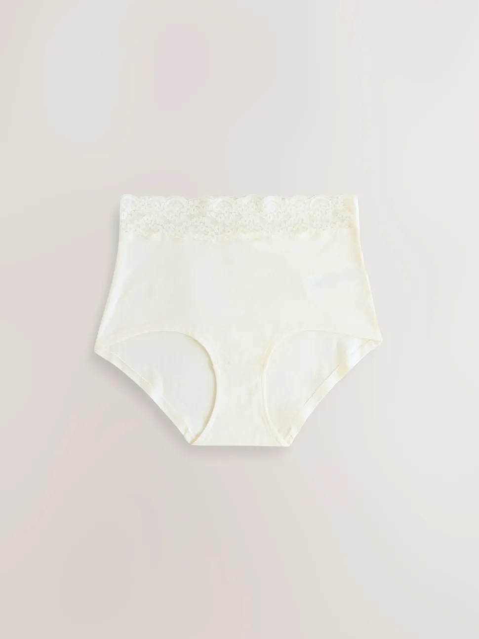 Imprimé nœud baies - Lot de 4 culottes en coton et dentelle