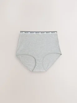 Imprimé vichy - Lot de 7 culottes à logo en coton