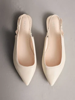 ivoire - Chaussures plates Forever Comfort® à nœud pointu et bride arrière