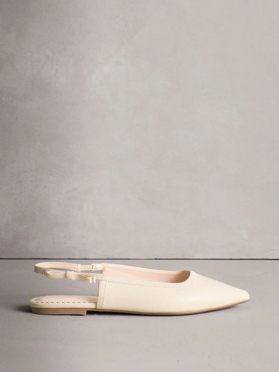 ivoire - Chaussures plates Forever Comfort® à nœud pointu et bride arrière