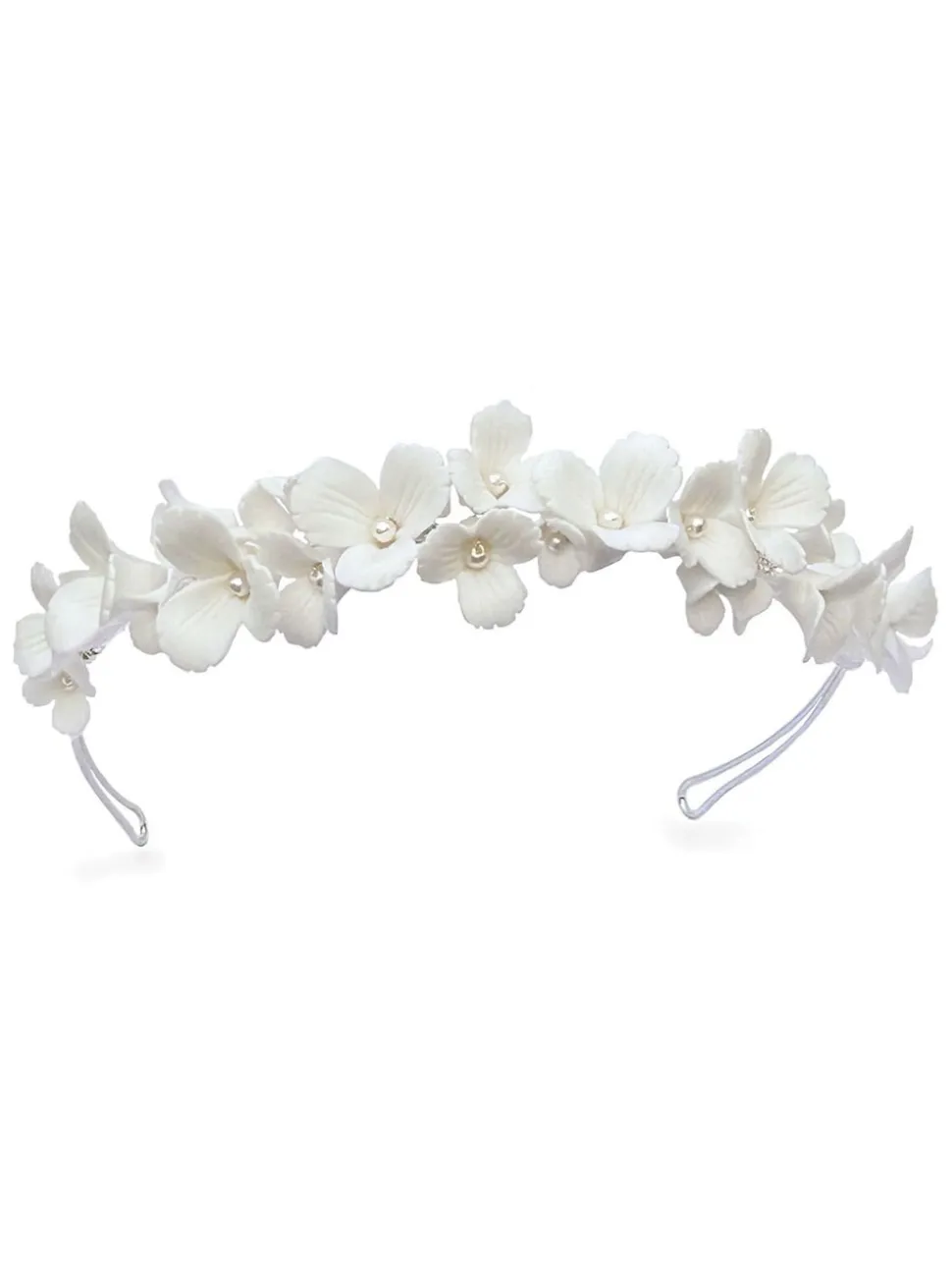 Ivoire & Co Tiare en céramique Floral daint à fleurs sauvages