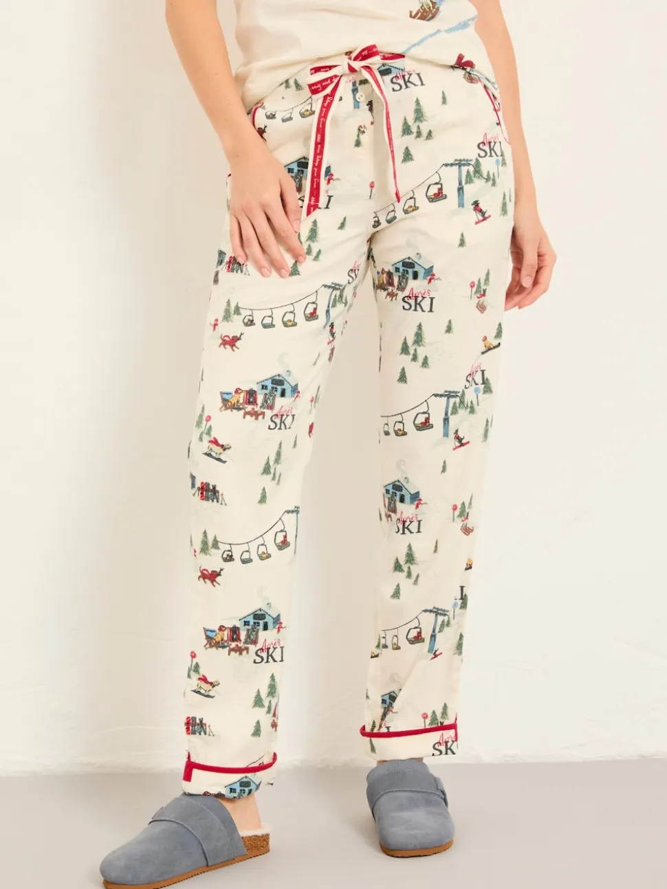 Ivoire Apres Ski - FATFACE Bas de pyjama