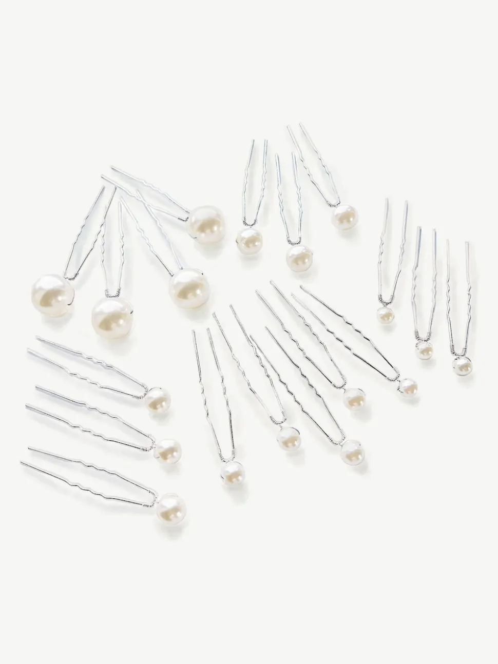 Ivory & Co Set d'épingles à cheveux en perles