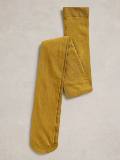 Jaune - Collants White Stuff Patty unis