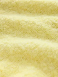 Jaune - Pull polo à manches longues Boucle