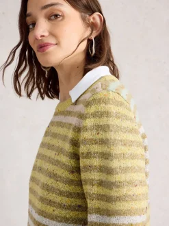 Jaune clair - White Stuff Talia Nep Pull