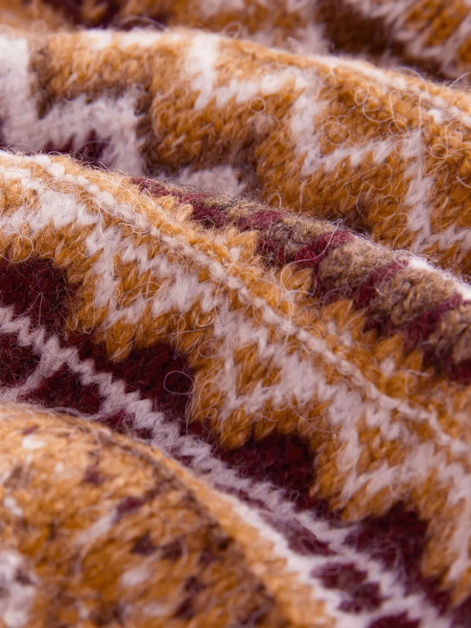 Jaune moutarde - Débardeur Laura Ashley Fairisle en maille