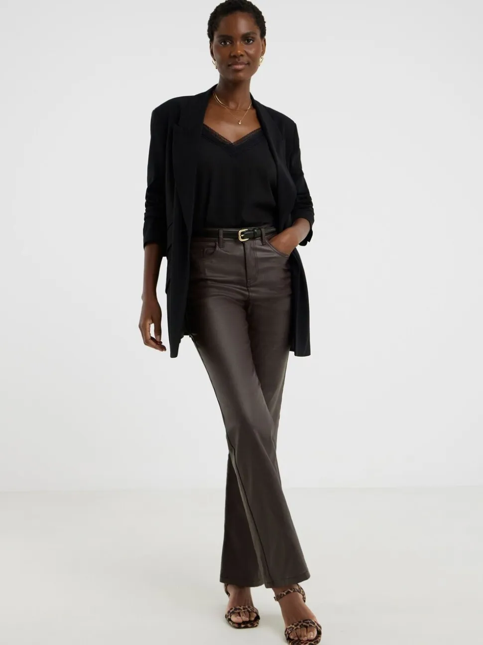 JD Williams Jean droit enduit