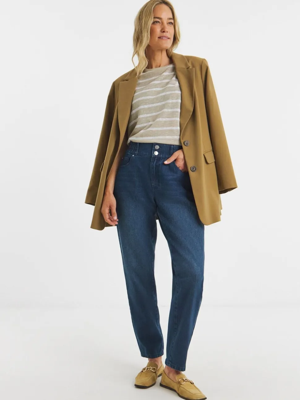 Jean fuselé à taille élastique JD Williams